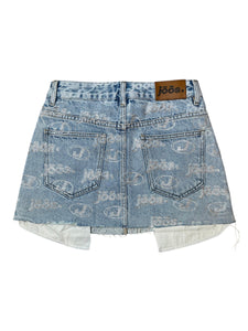 jōōs “iced out” denim skirt