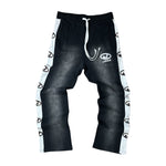 Load image into Gallery viewer, jōōs “iced out” sweatpants (black)
