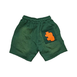 jōōs Acid Washed Shorts (green)