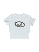 Load image into Gallery viewer, jōōs “iced out” cropped tee
