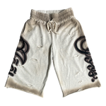 Load image into Gallery viewer, jōōs “Godspeed” long shorts (3/4 length)
