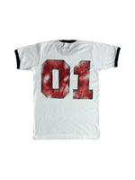 Load image into Gallery viewer, jōōs “denim usa” ringer tee
