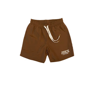 Juice Nylon Shorts (brown)